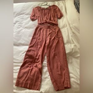 Abercrombie & Fitch Linen Set